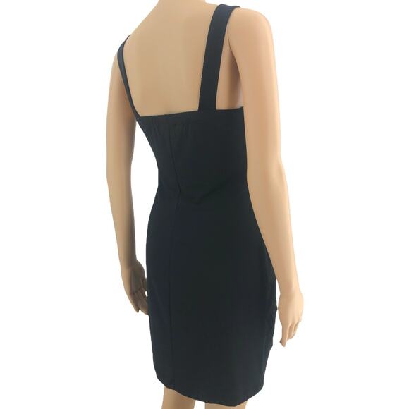 Sweet Storm MEDIUM Womens Y2K Black Lace Bandage Sheath Mini Dress - Picture 4 of 5